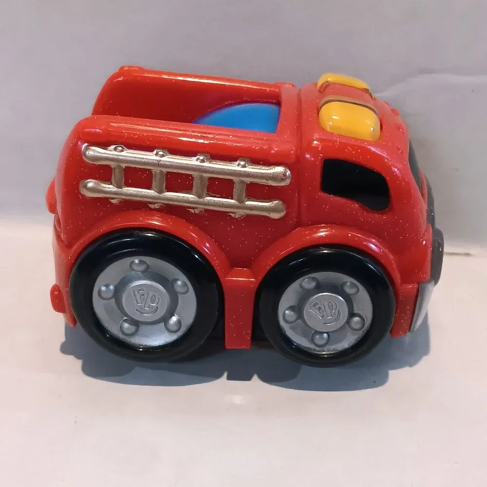 Fisher-Price Lil Zoomers Rescue Racer Fire Truck-2010-T7180-Baby & Toddler